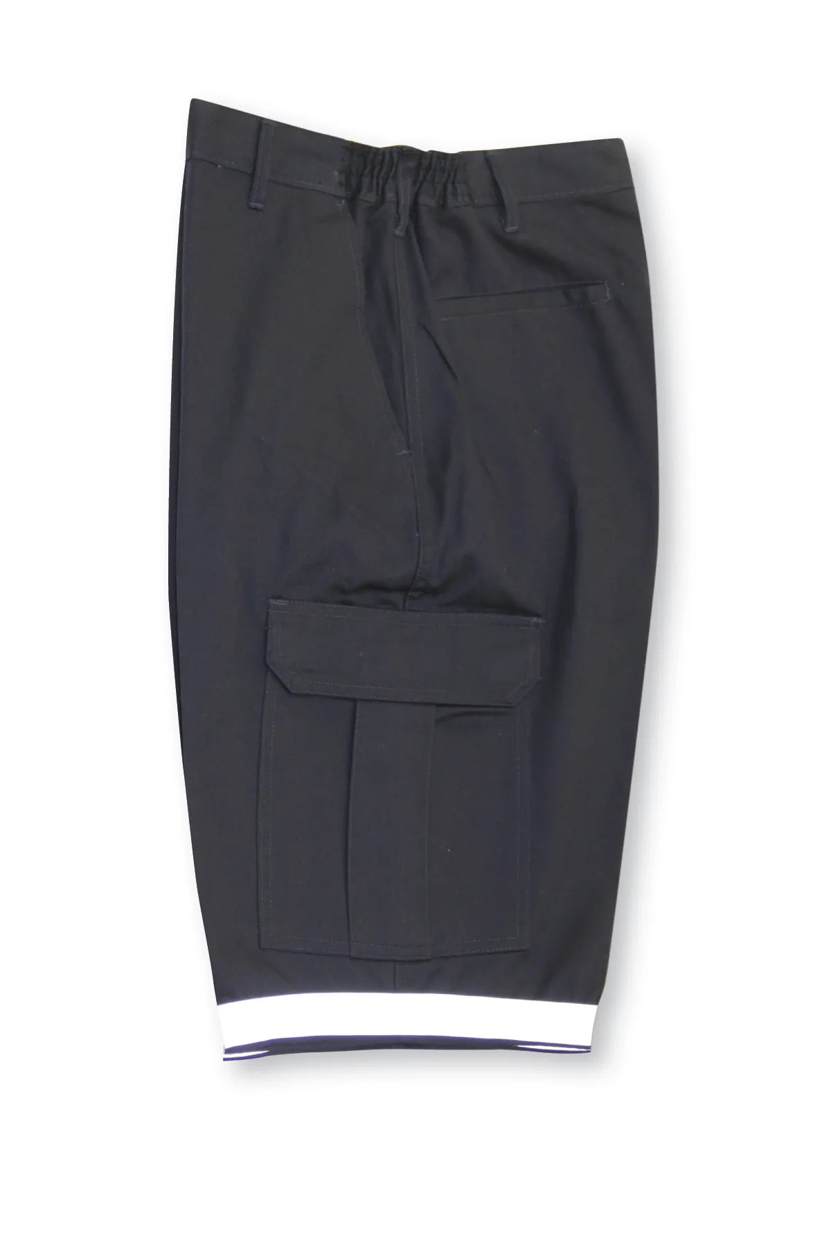 Poly/Cotton Cargo Shorts with Hi-Vis Striping by Big K Clothing - Style BK909