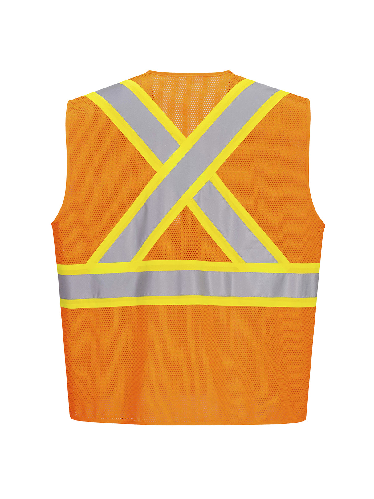 Hi-Vis Safety Vest with Zipper Front by Portwest - Style CA101