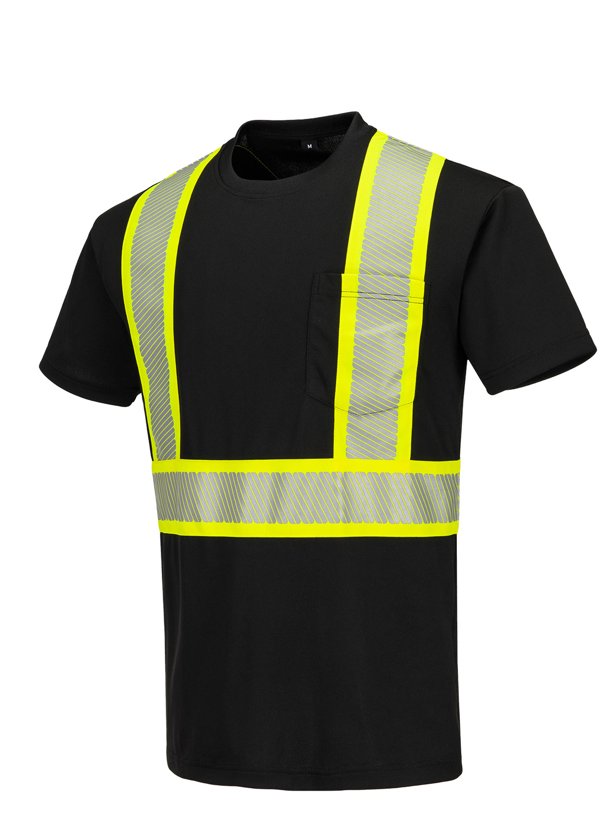 Hi-Vis Segmented Tape T-Shirt S/S by Portwest - Style CA112/CB112