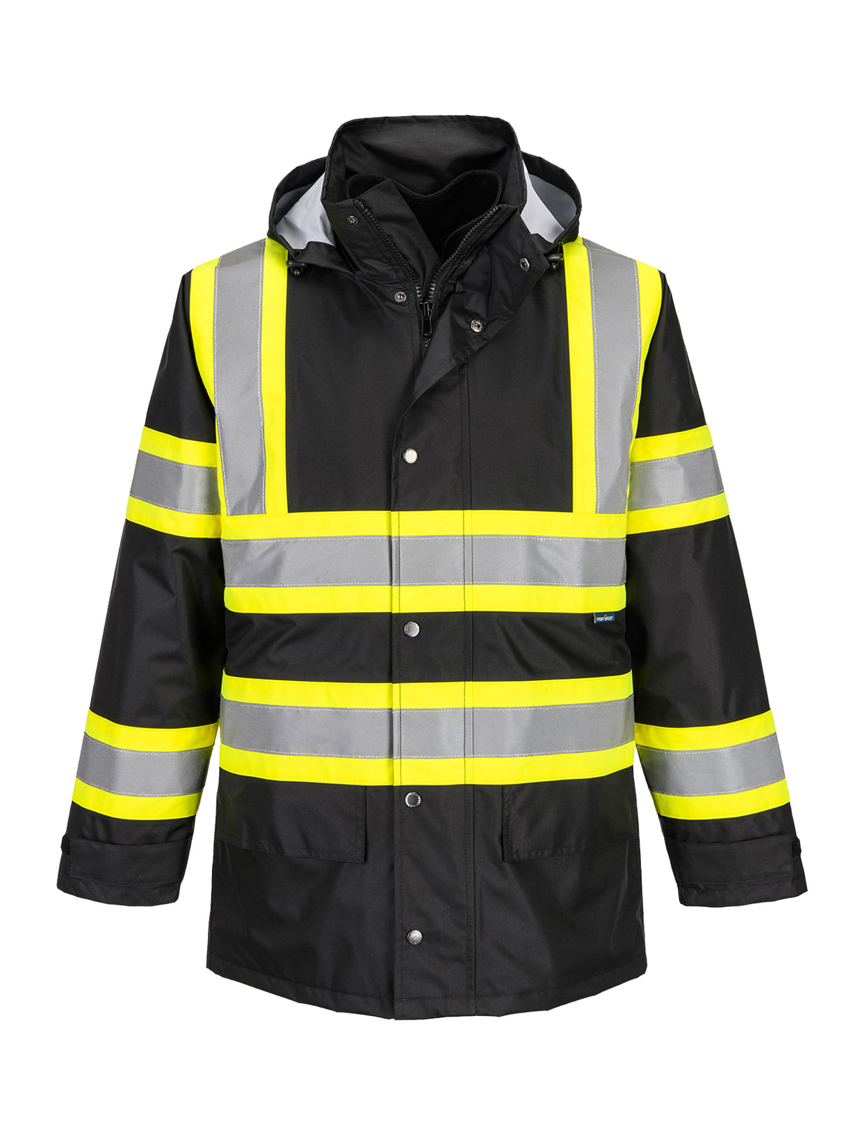 Hi-Vis 5-in-1 Traffic Jacket by Portwest, Style CA768/CB768