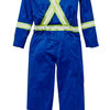 Rasco FR Contractor Coverall with CSA Trim - Royal Blue Style FR3306