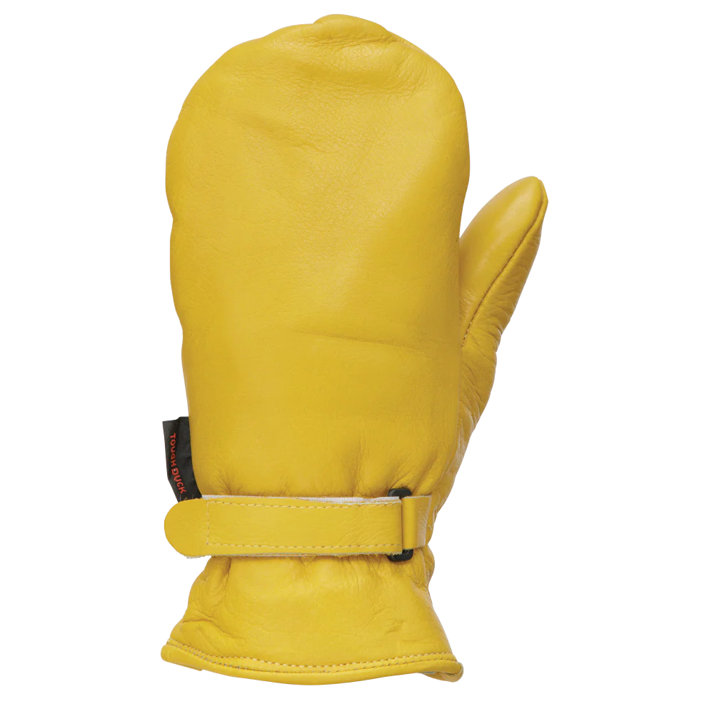 Leather Adjustable Pile-Lined Mitt by Tough Duck - Style G35312