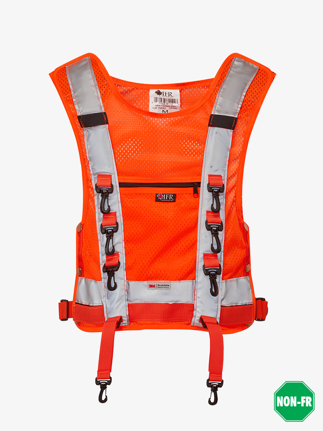 Non-FR Locomotive Engineer O.C.U. Vest by IFR Workwear - Style 1710