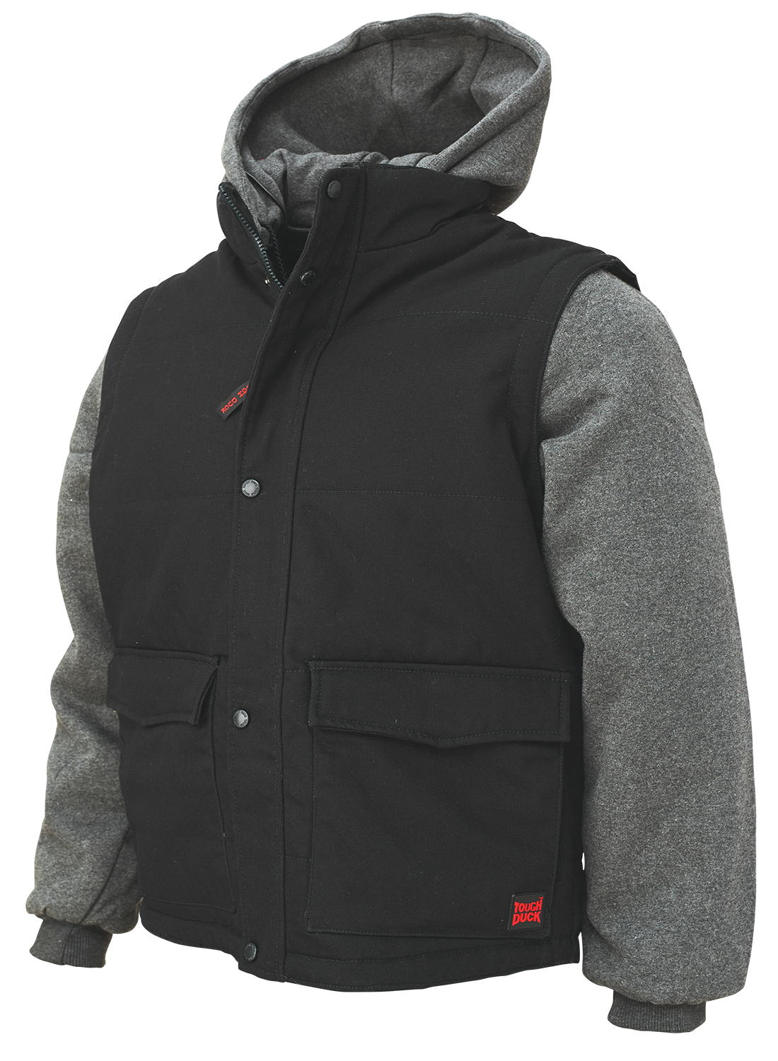 Duck Zip-Off Sleeve Jacket by Tough Duck - Style i8A2