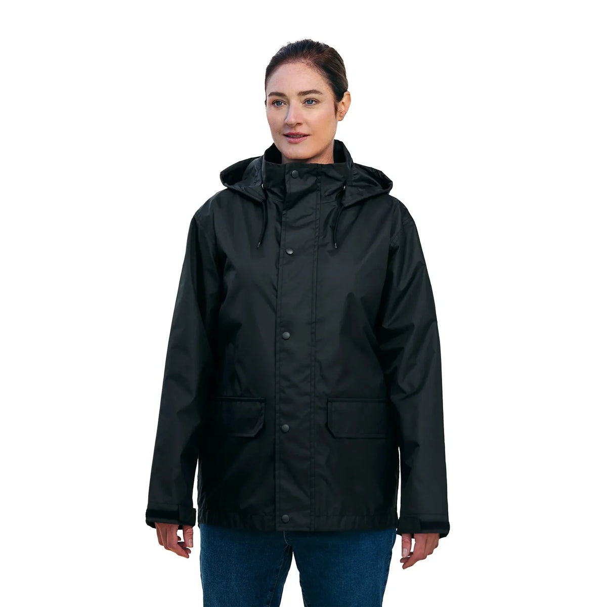 CX2 RAINIER - Full Length Raincoat with Detachable Hood - Style L01125