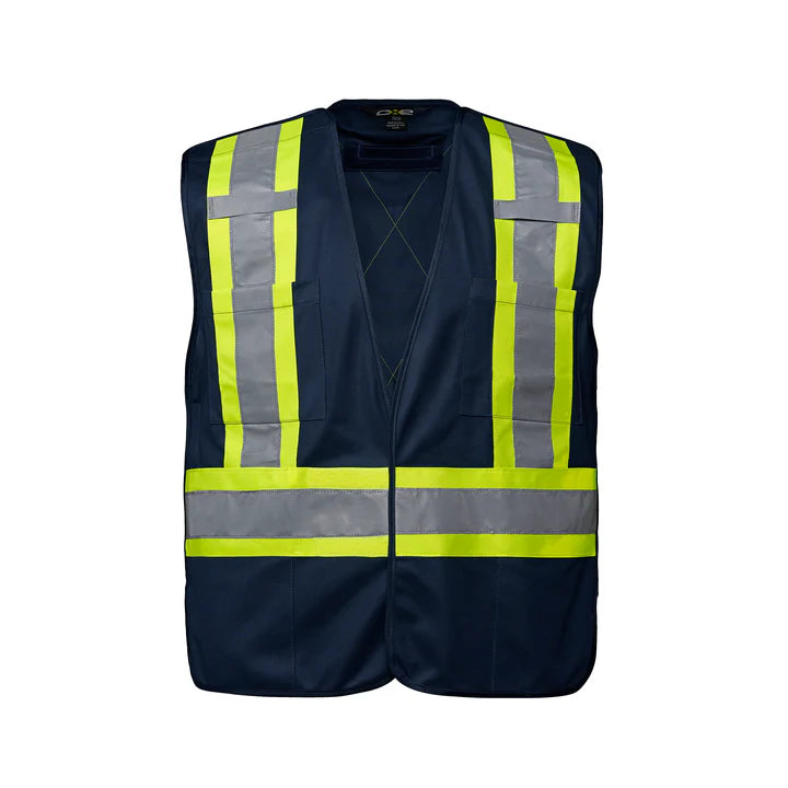 CX2 Vanguard - Tricot Hi-Vis 5 Point Tear-Away Vest - Style L01145