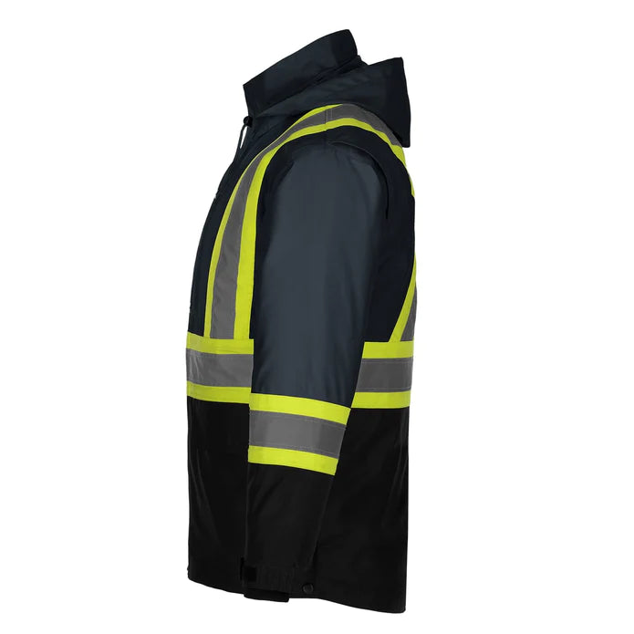 CX2 Kenworth 5 in 1 Hi-Vis Coat - Style L01275