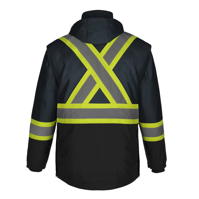 CX2 Kenworth 5 in 1 Hi-Vis Coat - Style L01275