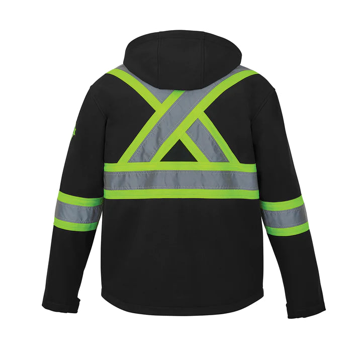 CX2 Shield Hi-Vis Full Softshell Jacket - Style L01305