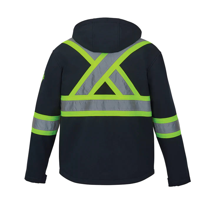 CX2 Shield Hi-Vis Full Softshell Jacket - Style L01305