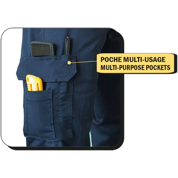 Lined Stretch Cargo Pant by GATTS Workwear - Style 011EXD