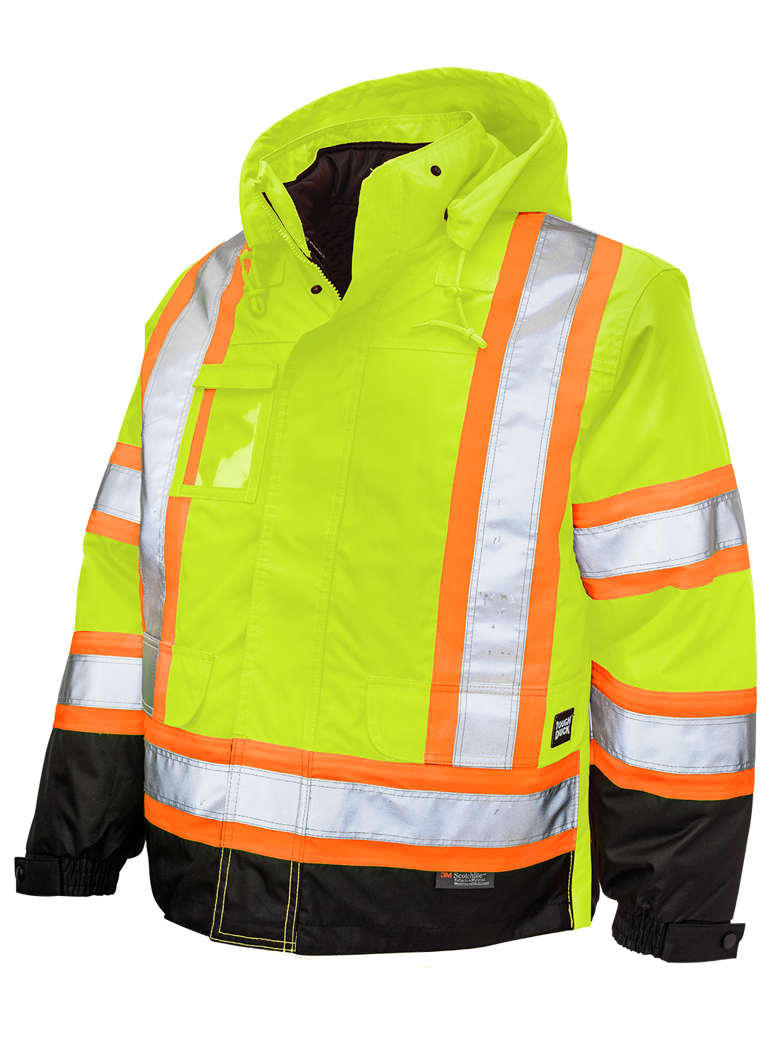 Poly Oxford 5-in-1 Safety Jacket by Tough Duck - Style S426
