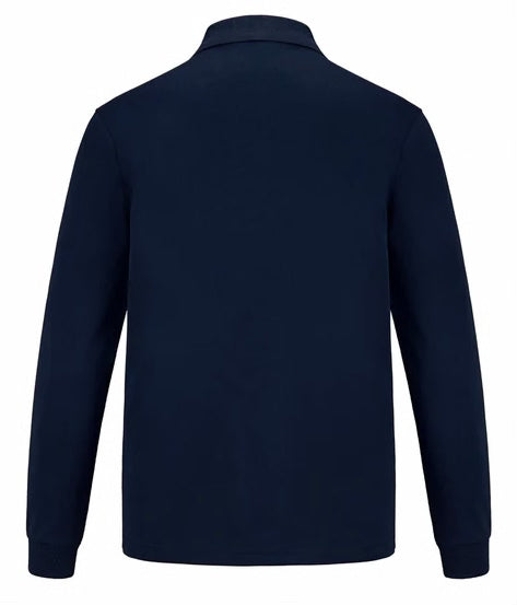 CX2 Birdie - Men's Long Sleeve Pique Mesh Polo Shirt, Style S05737