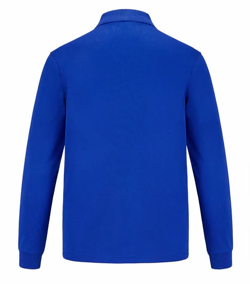 CX2 Birdie - Men's Long Sleeve Pique Mesh Polo Shirt, Style S05737