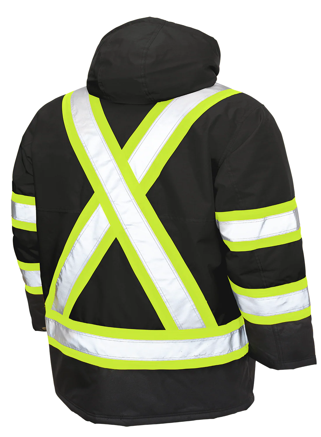 Poly Oxford Lined Safety Parka by Tough Duck - Style S176