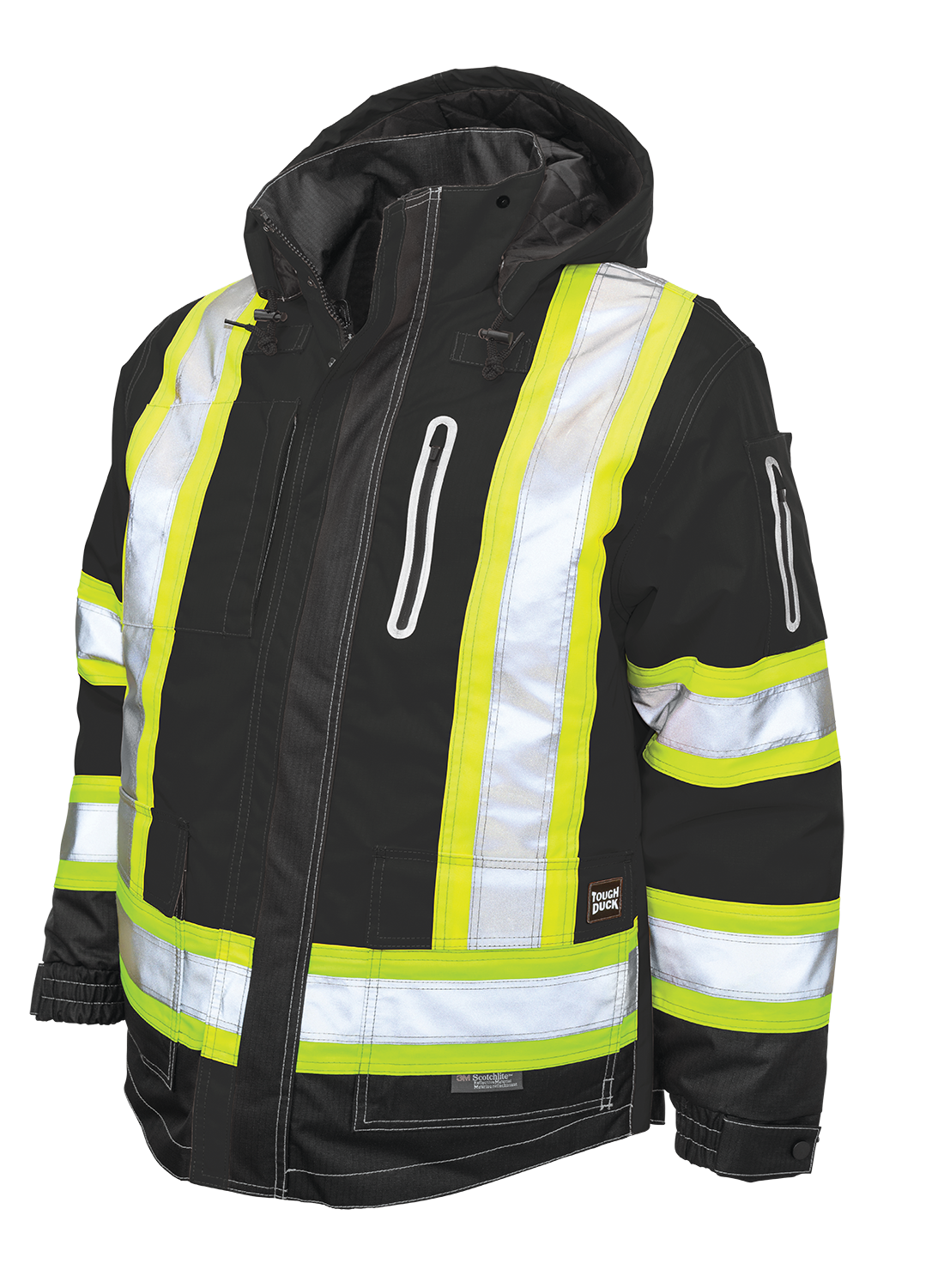 Ripstop 4-In-1 Safety Jacket by Tough Duck - Style S187