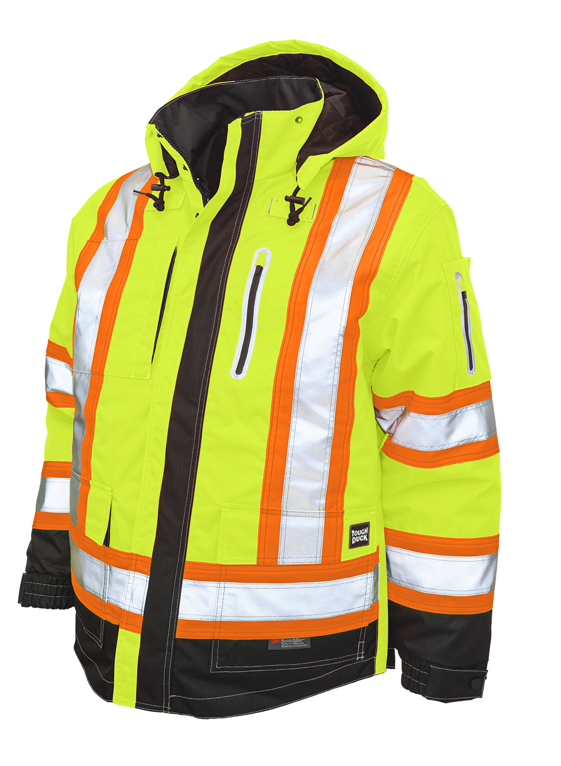 Ripstop 4-In-1 Safety Jacket by Tough Duck - Style S187