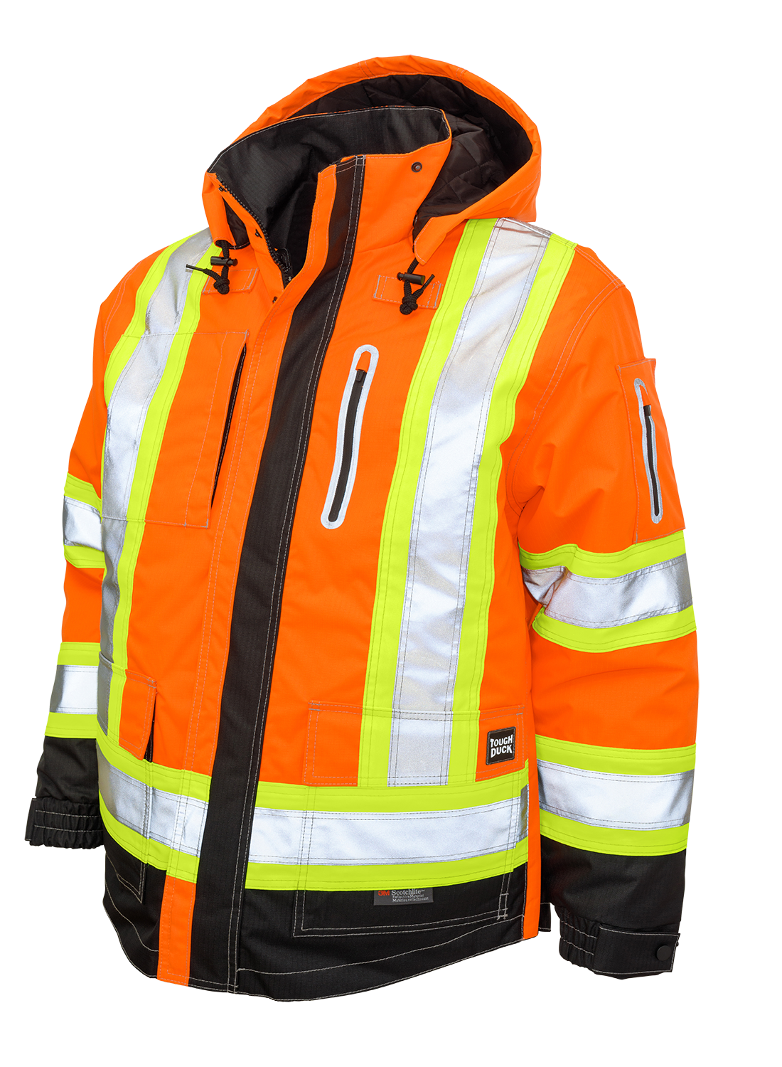 Ripstop 4-In-1 Safety Jacket by Tough Duck - Style S187
