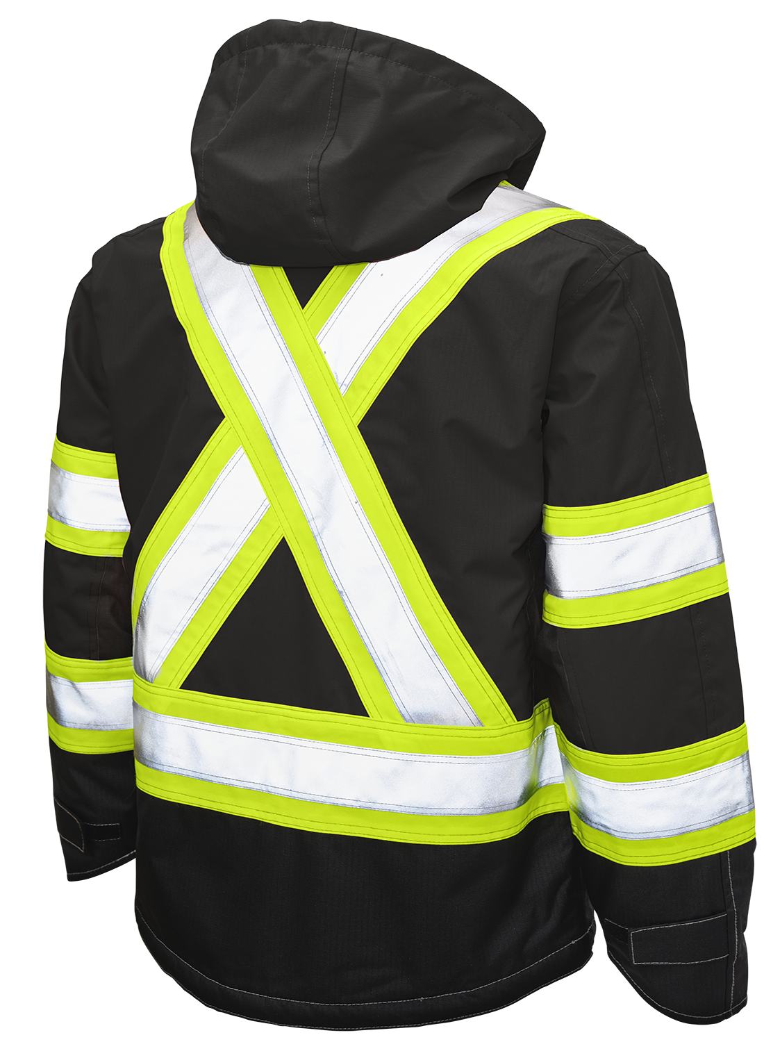Ripstop Fleece Lined Safety Jacket by Tough Duck - Style S245