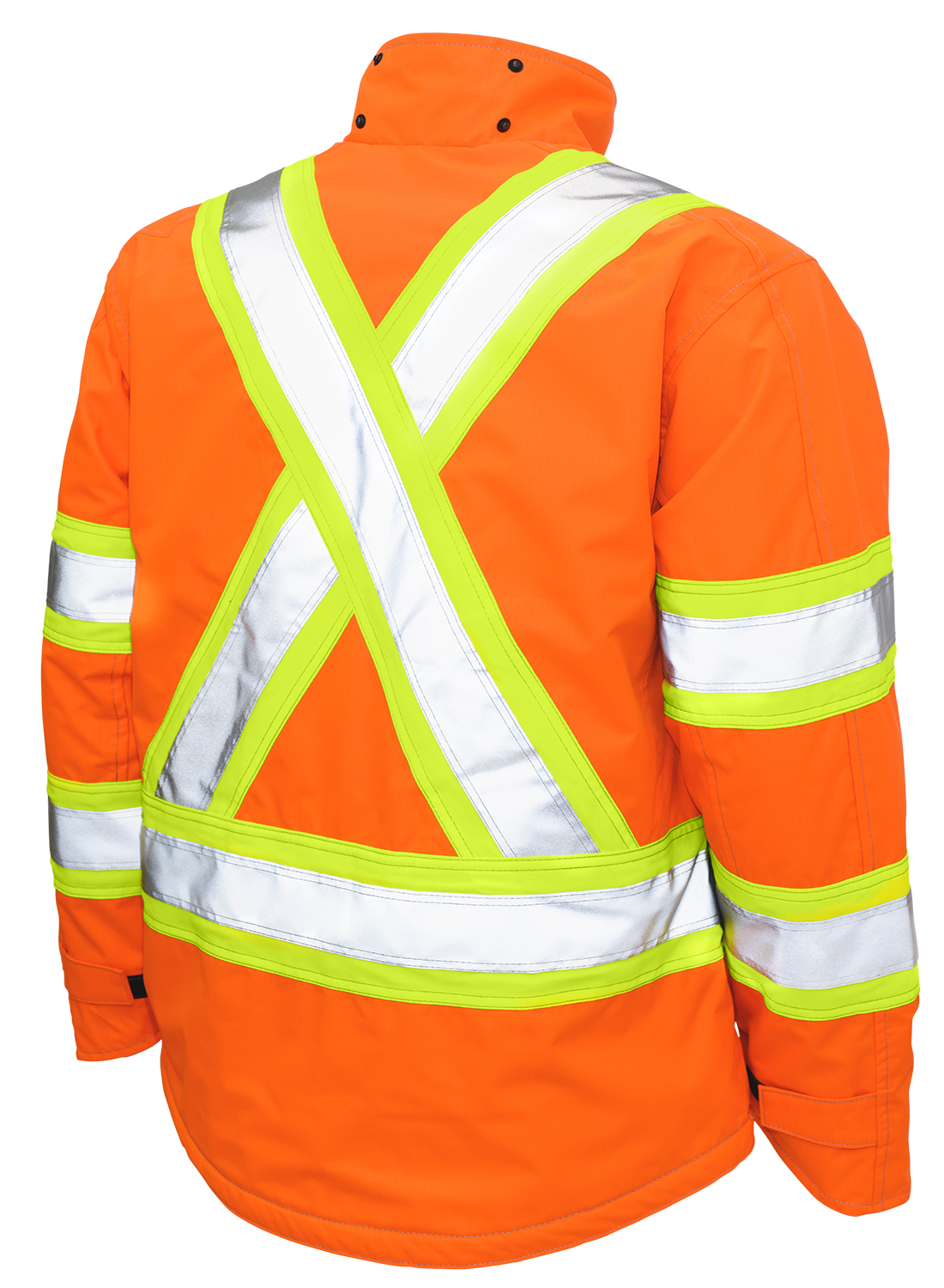 Ripstop Fleece Lined Safety Jacket by Tough Duck - Style S245