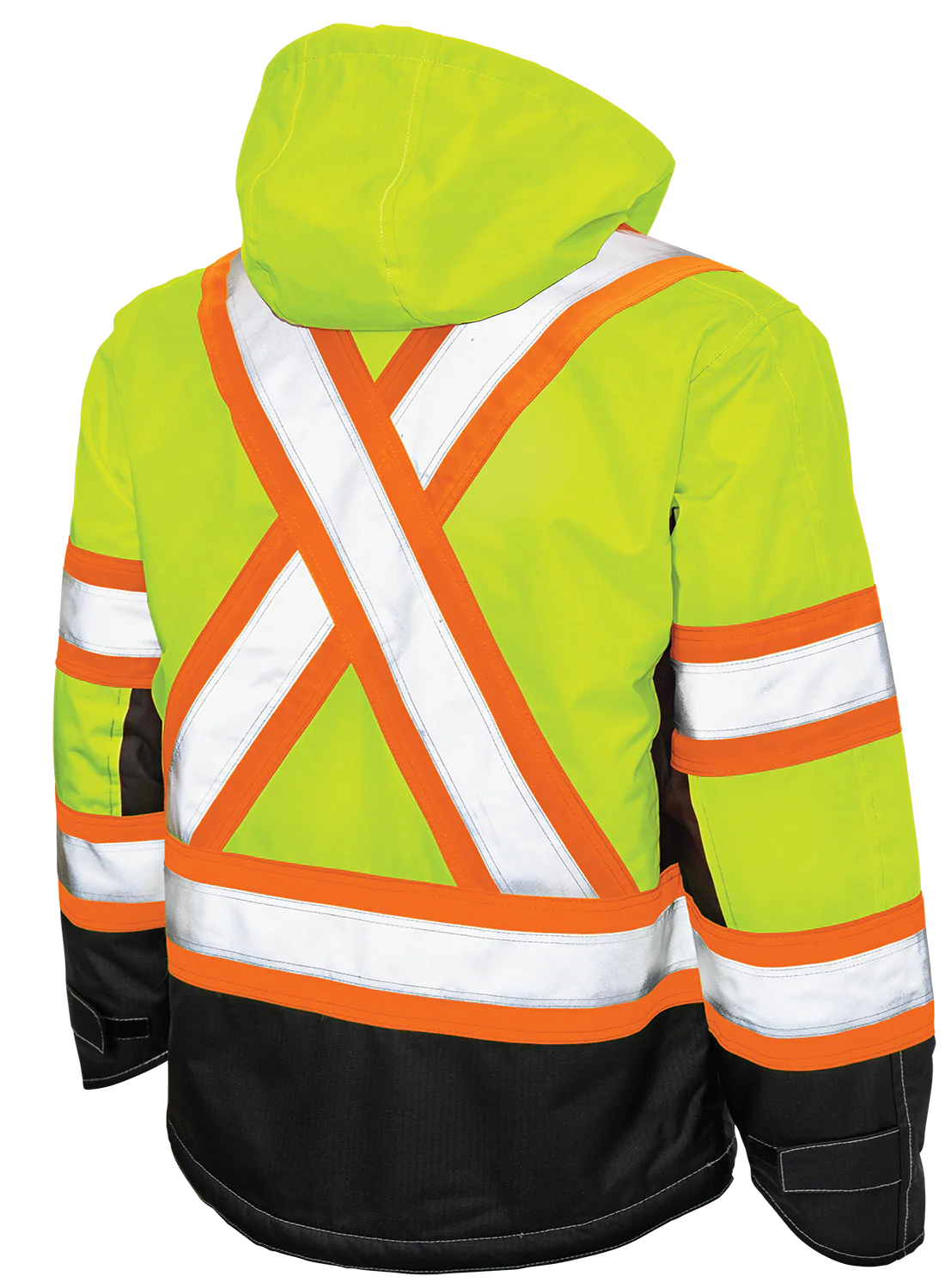 Ripstop Fleece Lined Safety Jacket by Tough Duck - Style S245
