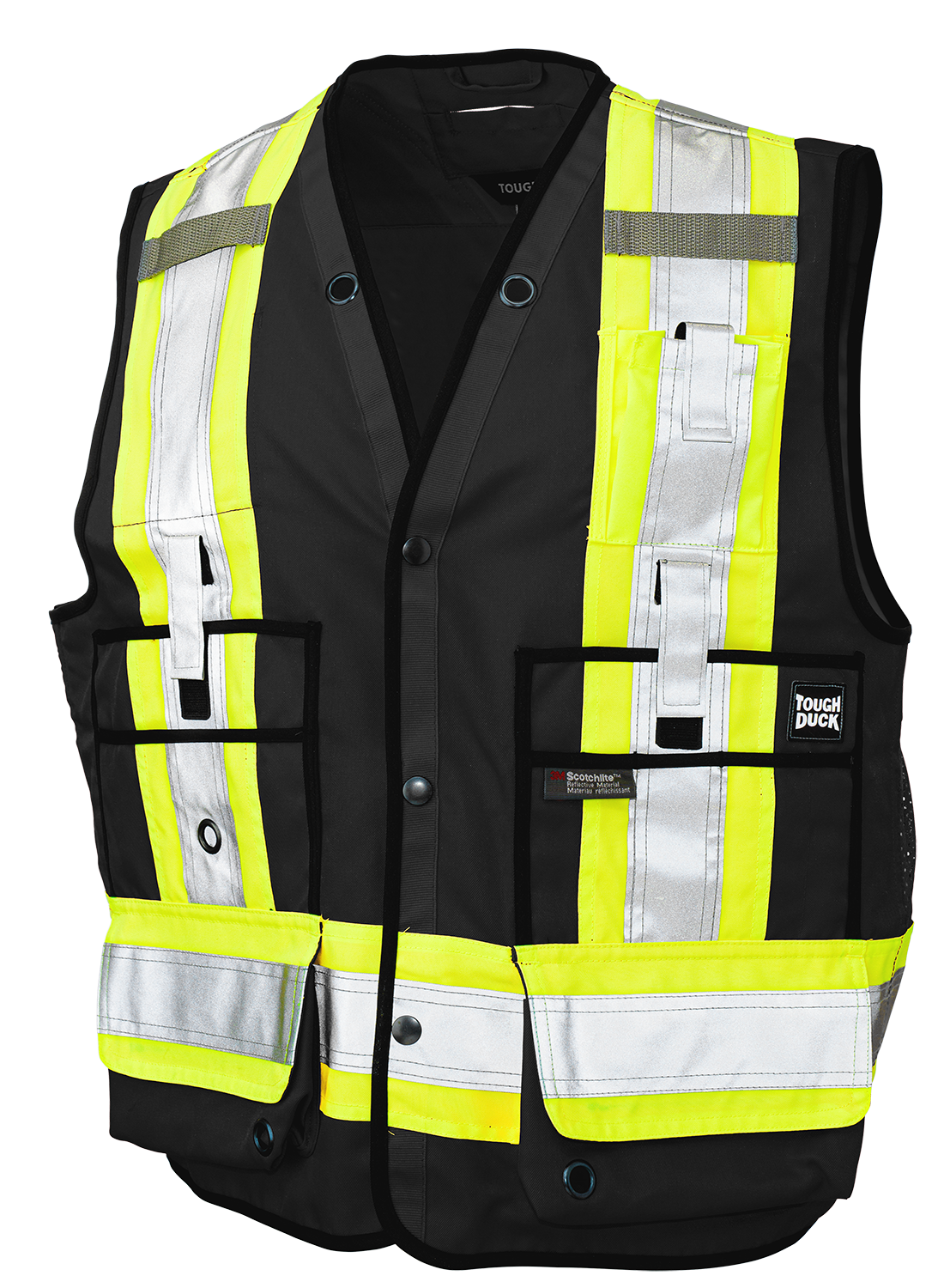 Poly Twill Surveyor Safety Vest By Tough Duck - Style S313