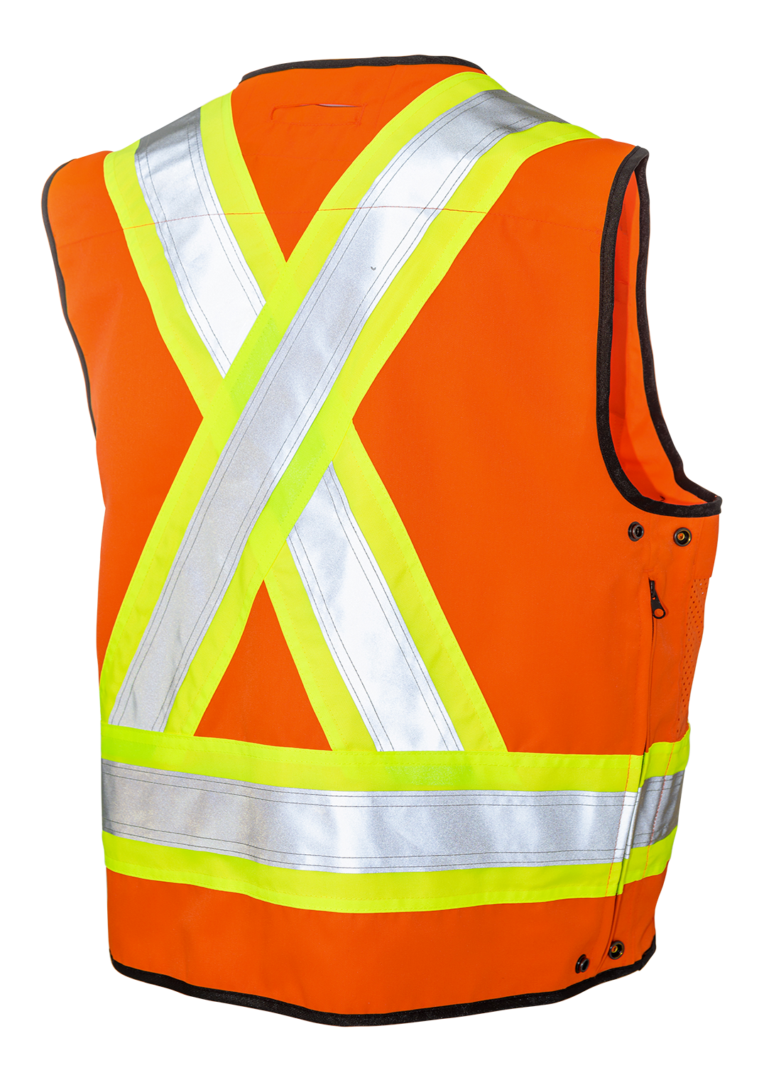 Poly Twill Surveyor Safety Vest By Tough Duck - Style S313