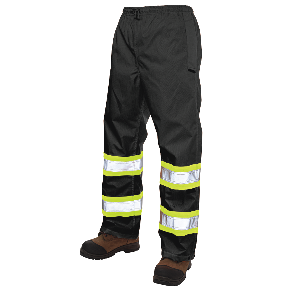 Hi-Vis Ripstop Safety Rain Pant by Tough Duck - Style S374
