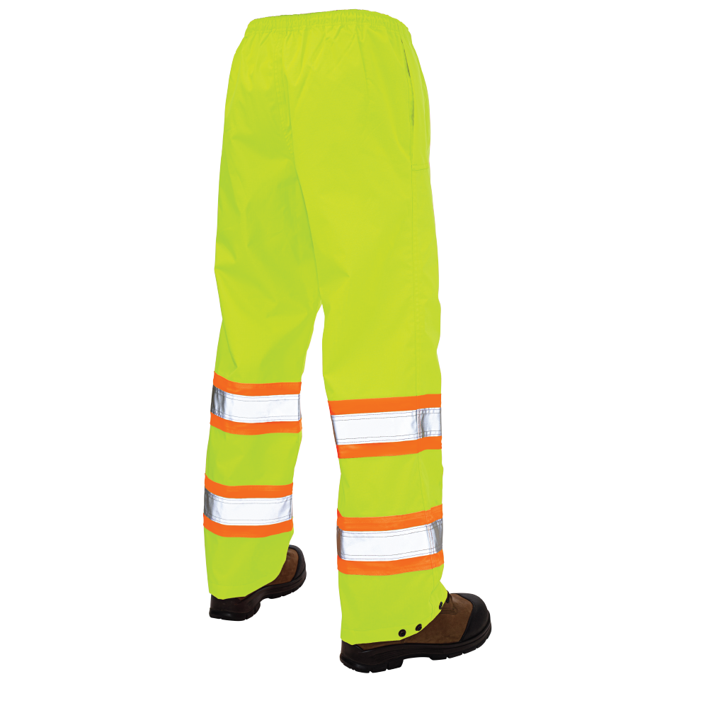 Hi-Vis Ripstop Safety Rain Pant by Tough Duck - Style S374
