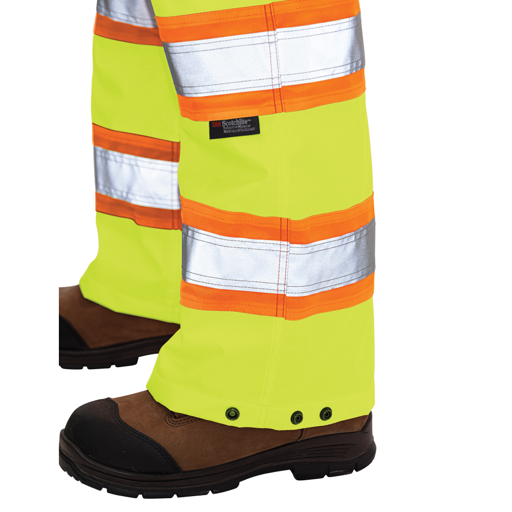 Hi-Vis Ripstop Safety Rain Pant by Tough Duck - Style S374