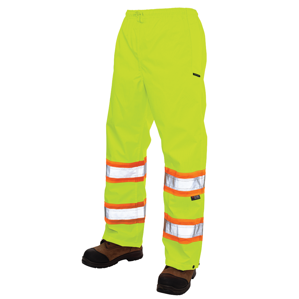 Hi-Vis Ripstop Safety Rain Pant by Tough Duck - Style S374