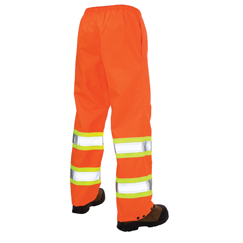 Hi-Vis Ripstop Safety Rain Pant by Tough Duck - Style S374