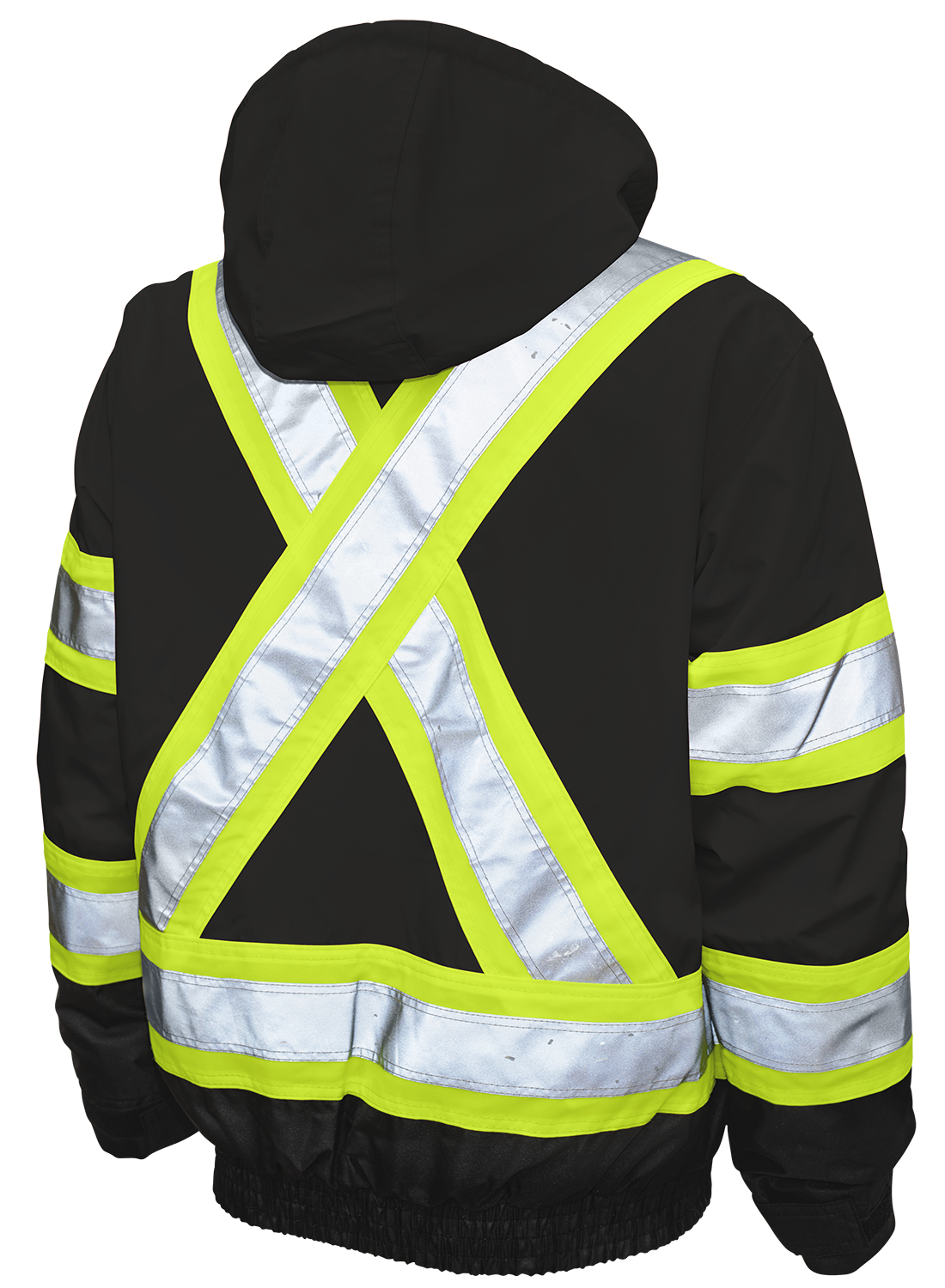 Poly Oxford 3-In-1 Safety Bomber with Fleece Liner by Tough Duck - Style S413