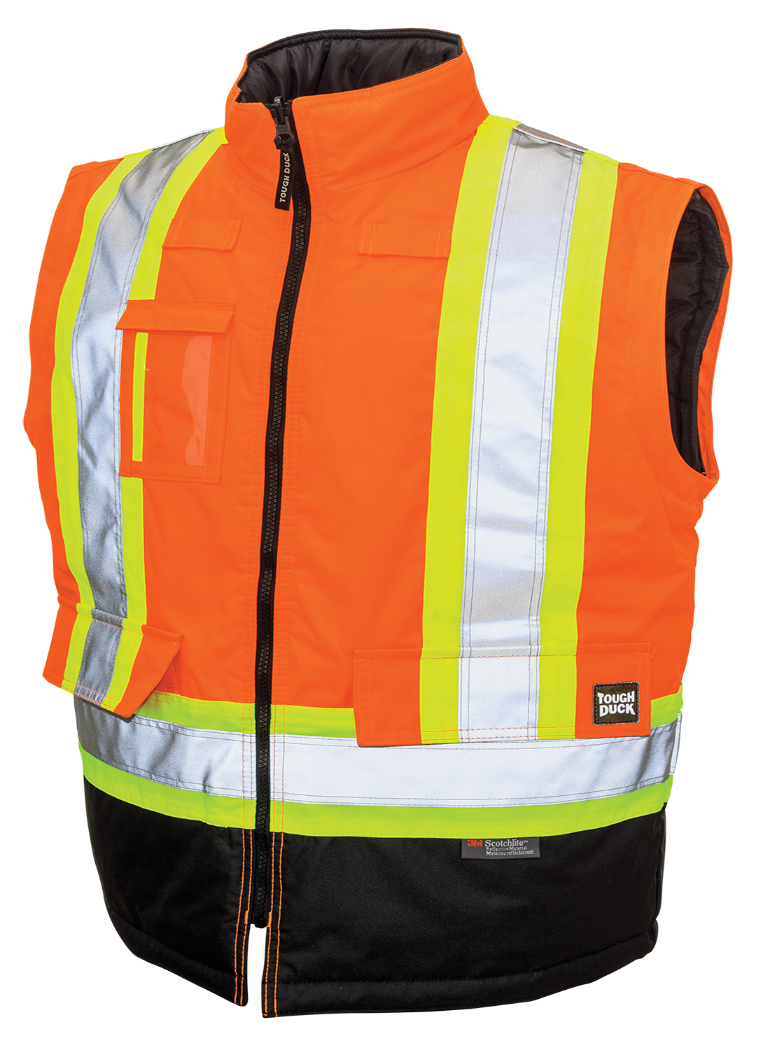 Poly Oxford 5-in-1 Safety Jacket by Tough Duck - Style S426