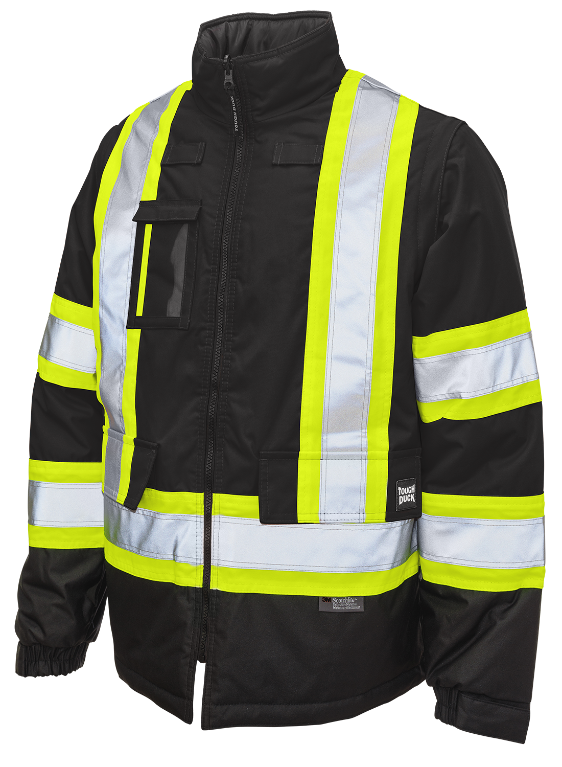 Poly Oxford 5-in-1 Safety Jacket by Tough Duck - Style S426