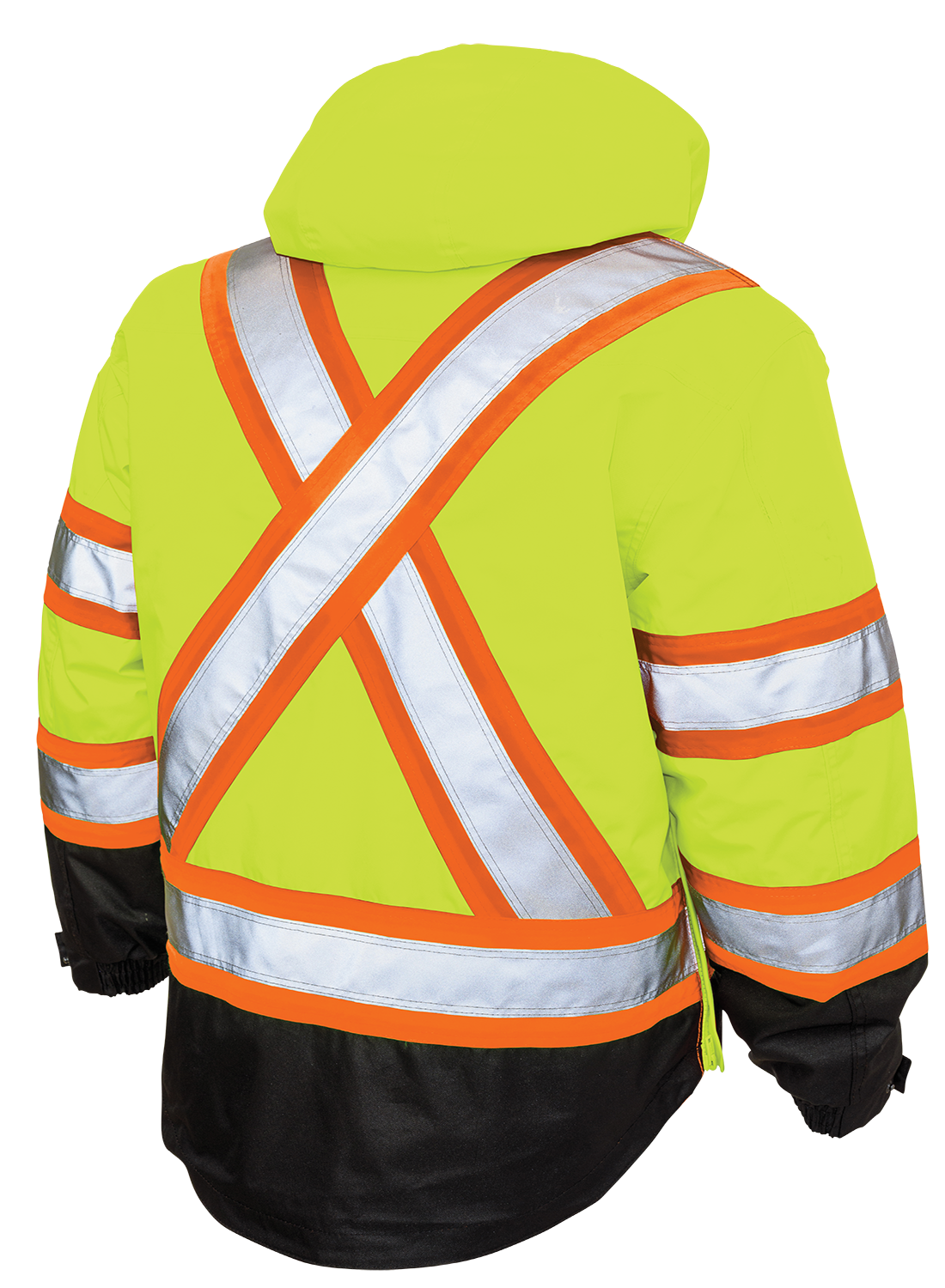Poly Oxford 5-in-1 Safety Jacket by Tough Duck - Style S426