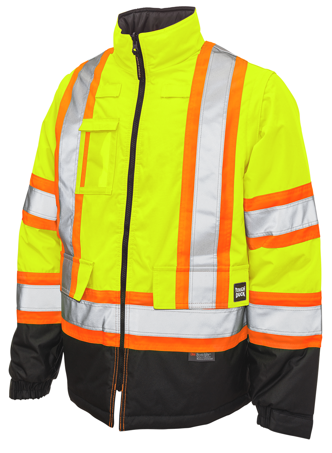 Poly Oxford 5-in-1 Safety Jacket by Tough Duck - Style S426