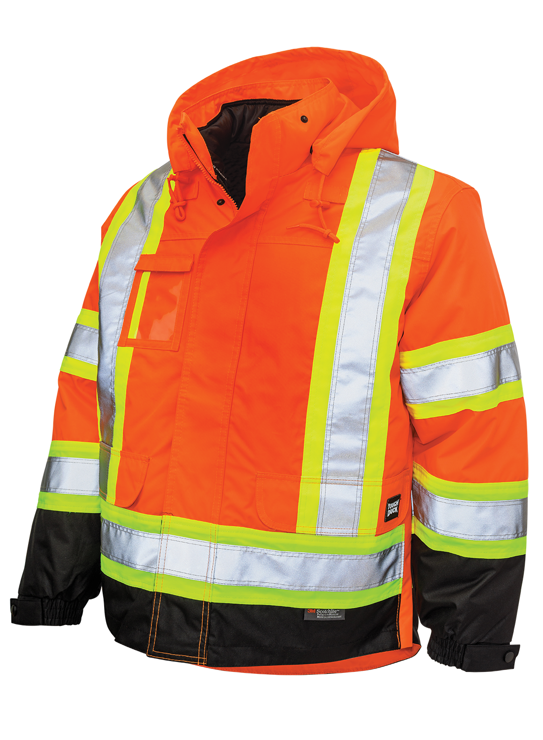Poly Oxford 5-in-1 Safety Jacket by Tough Duck - Style S426