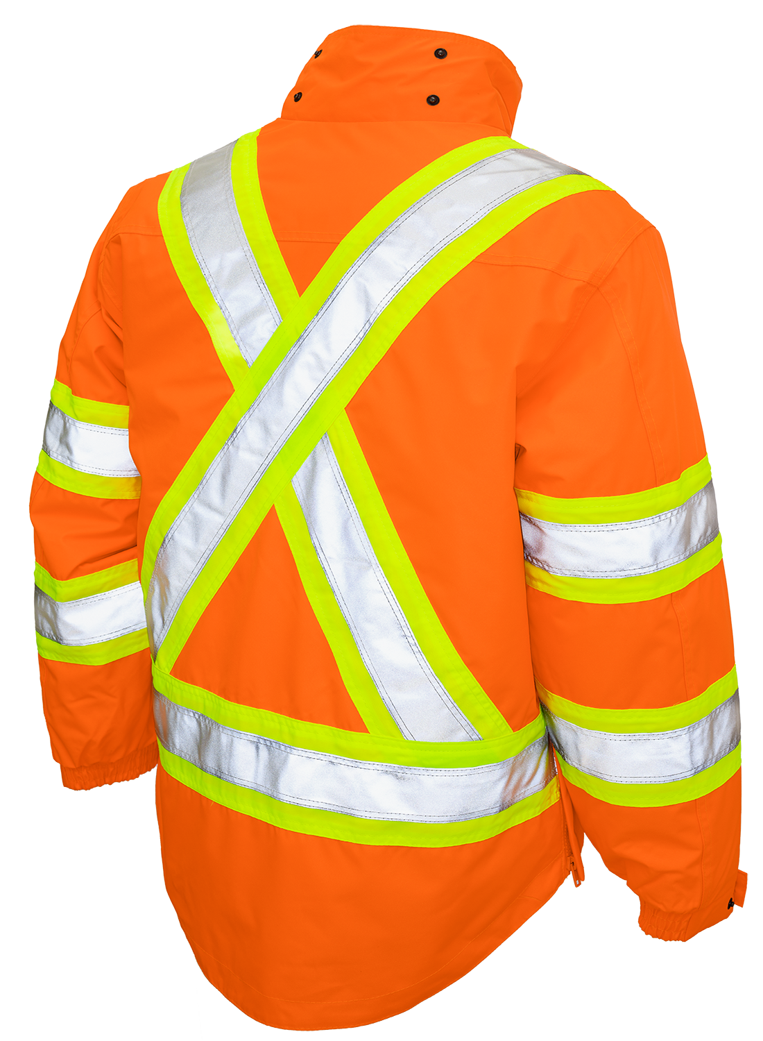 Poly Oxford 5-in-1 Safety Jacket by Tough Duck - Style S426