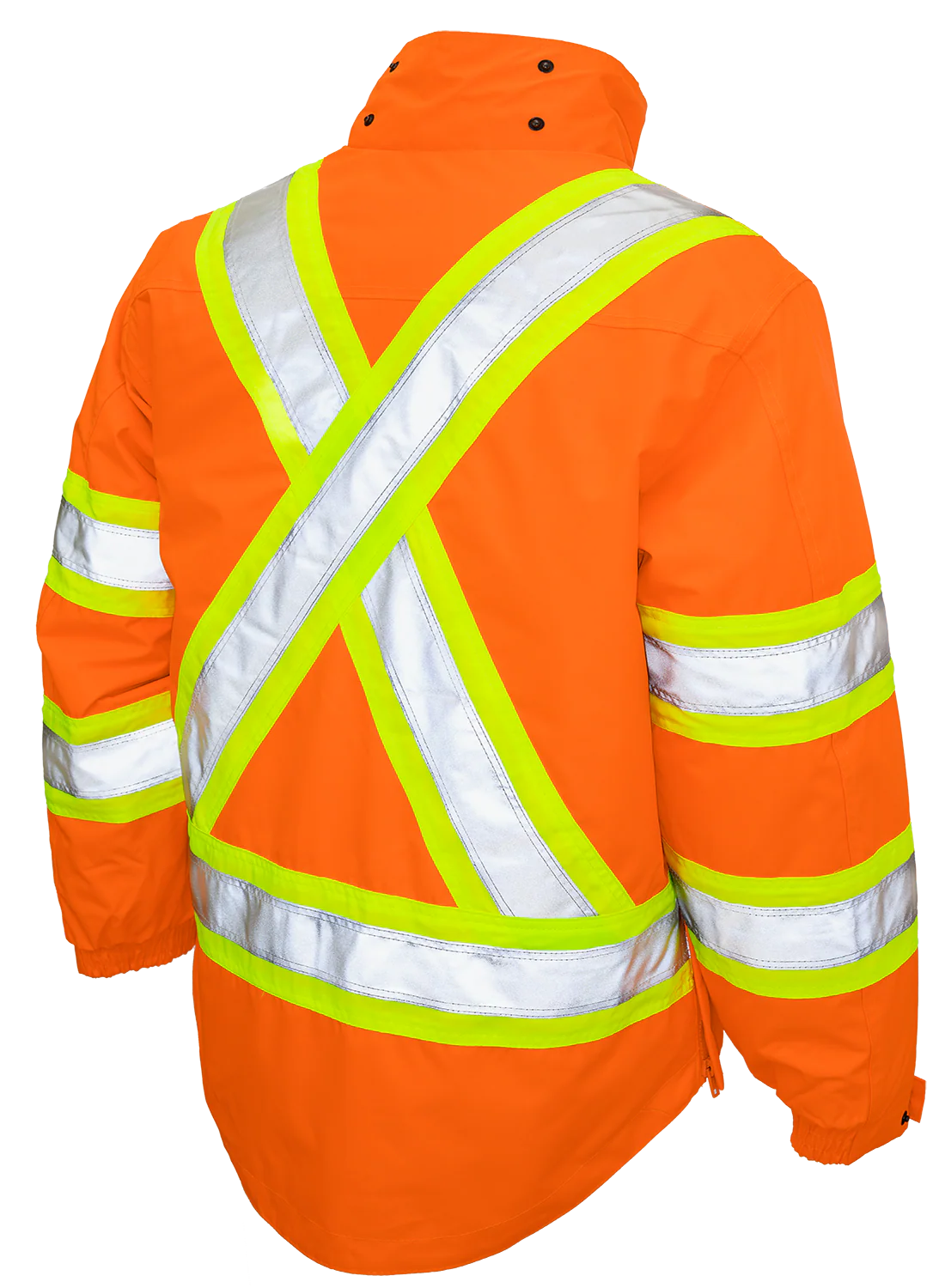 Poly Oxford 5-in-1 Safety Jacket by Tough Duck - Style S426