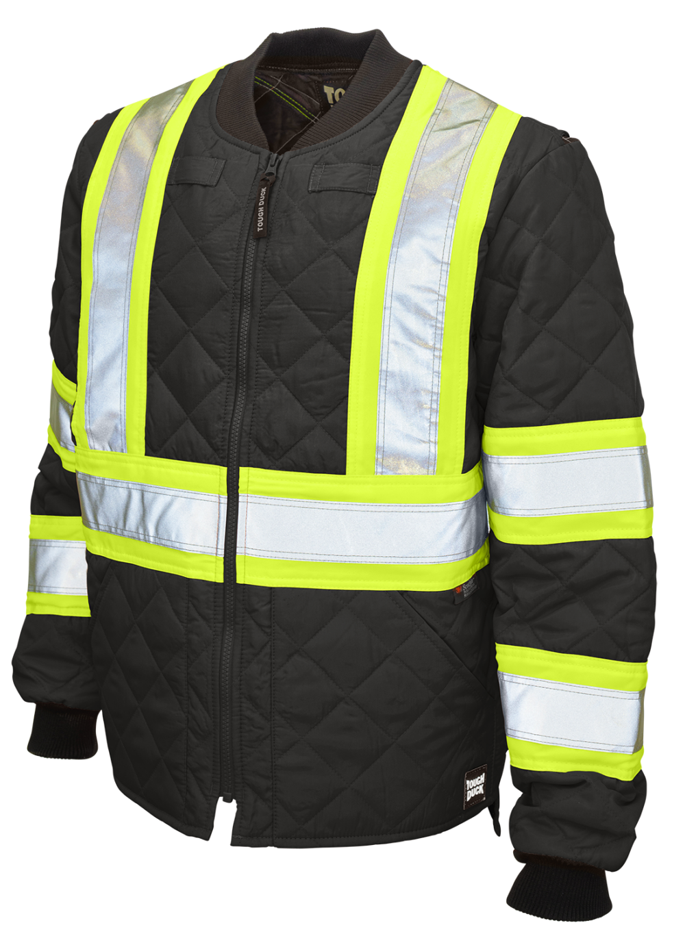 Quilted Safety Freezer Jacket By Tough Duck - Style S432