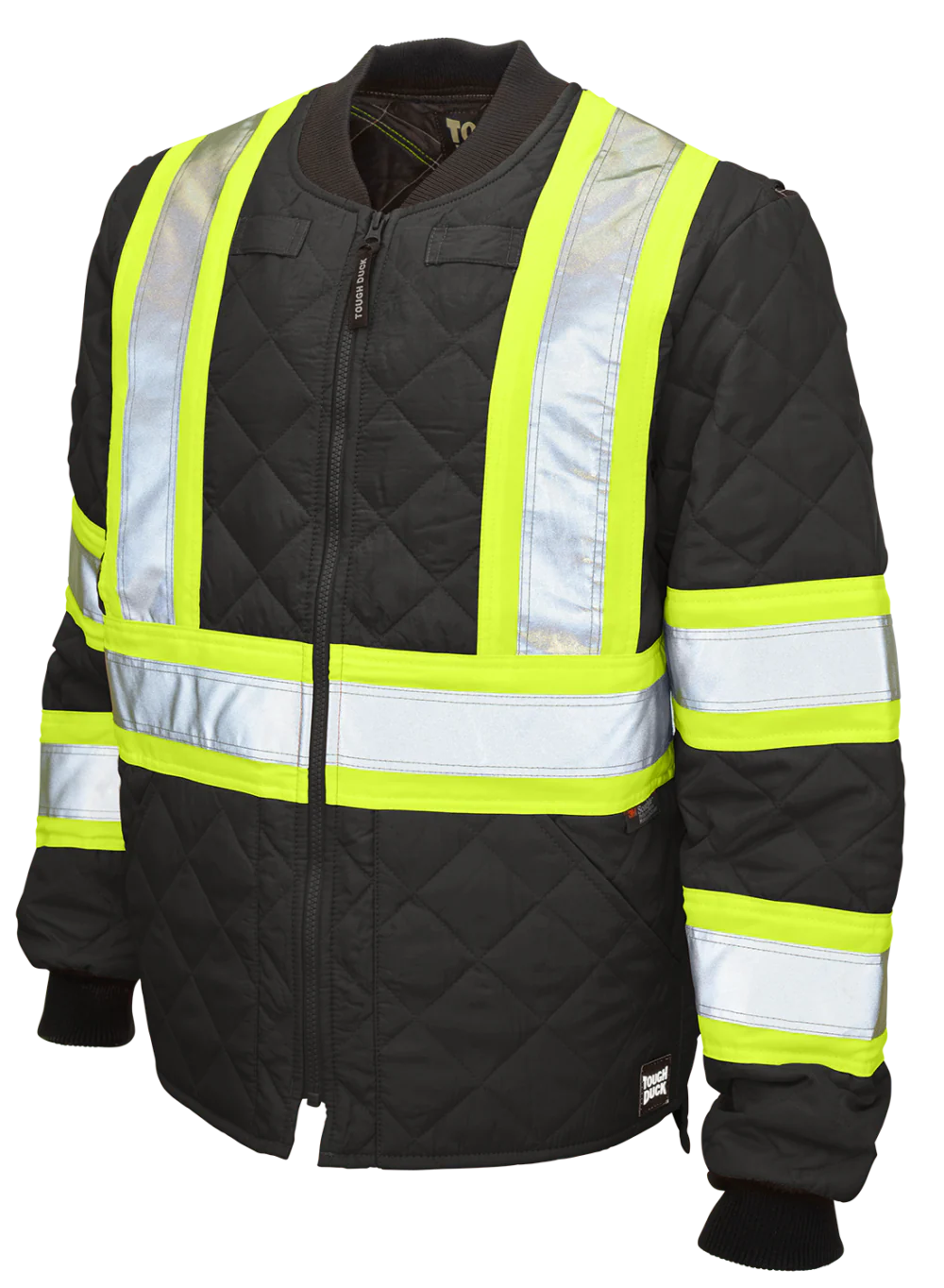 Quilted Safety Freezer Jacket By Tough Duck - Style S432