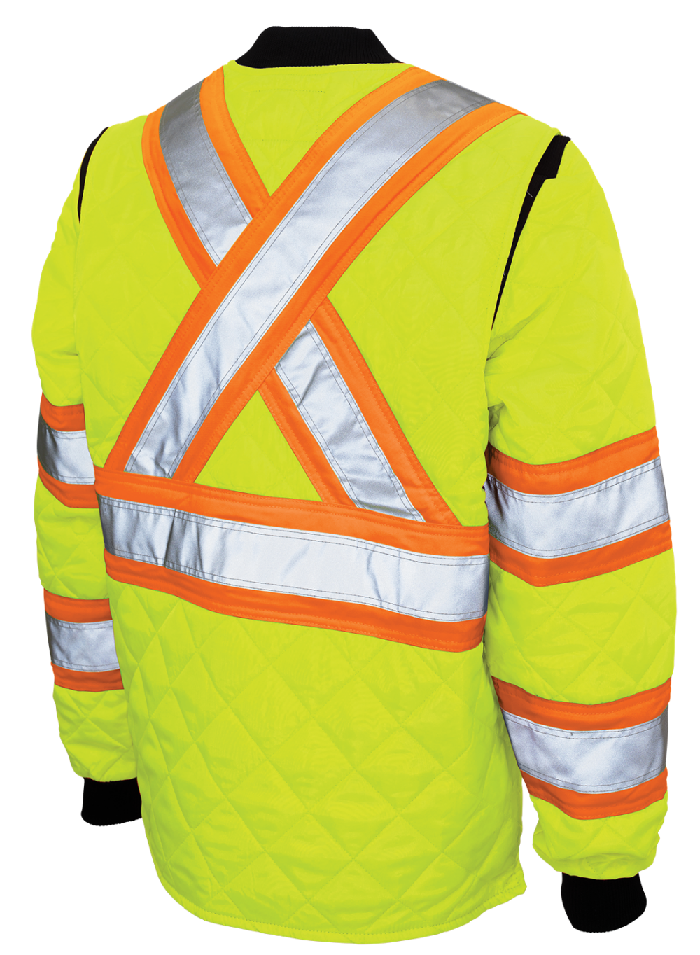 Quilted Safety Freezer Jacket By Tough Duck - Style S432