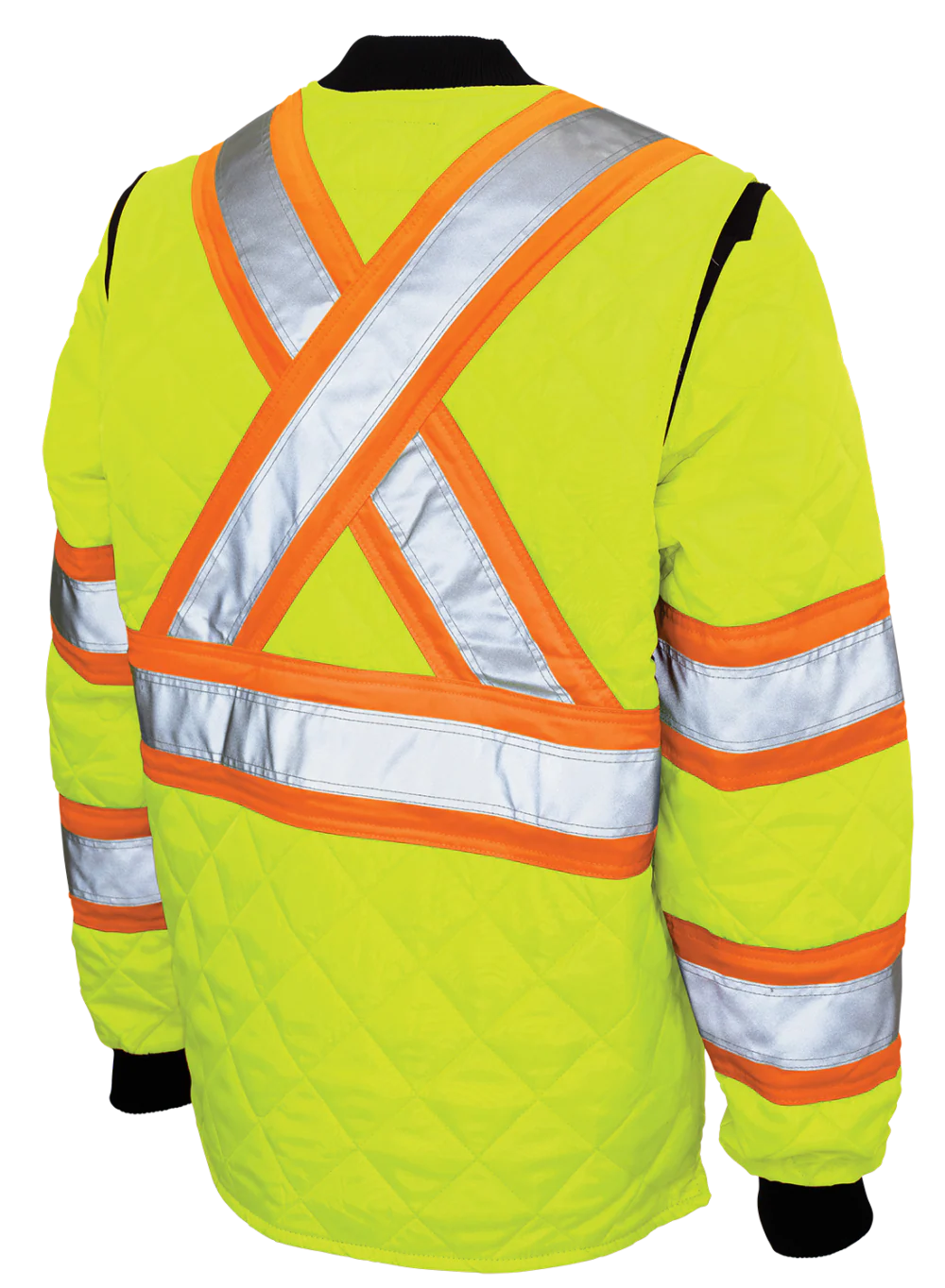 Quilted Safety Freezer Jacket By Tough Duck - Style S432