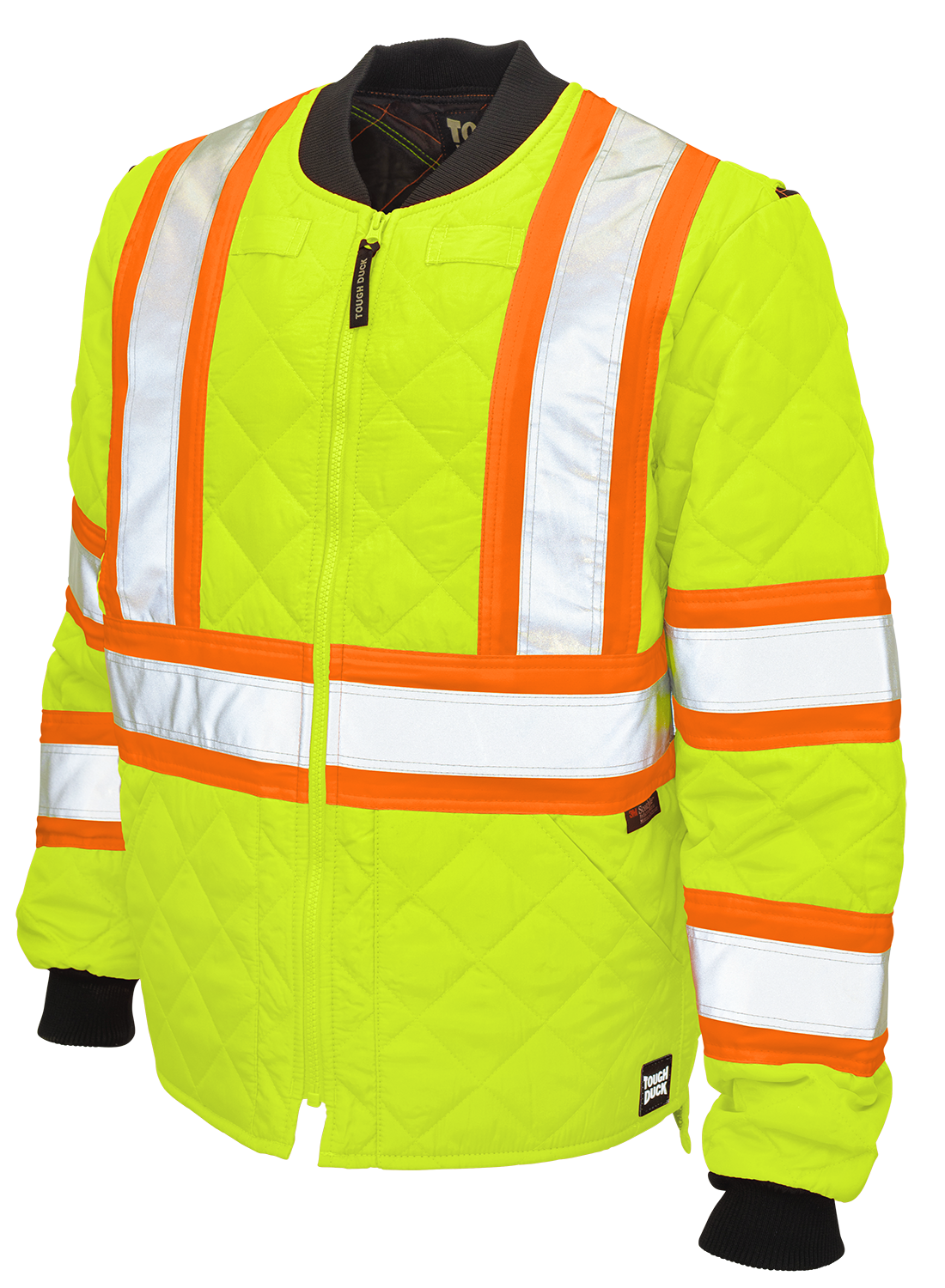 Quilted Safety Freezer Jacket By Tough Duck - Style S432