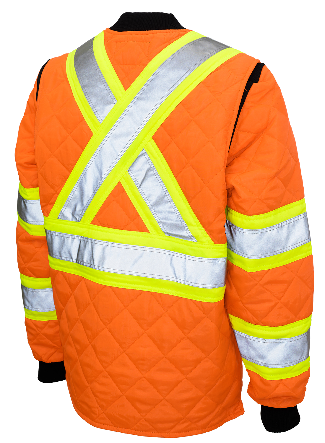 Quilted Safety Freezer Jacket By Tough Duck - Style S432