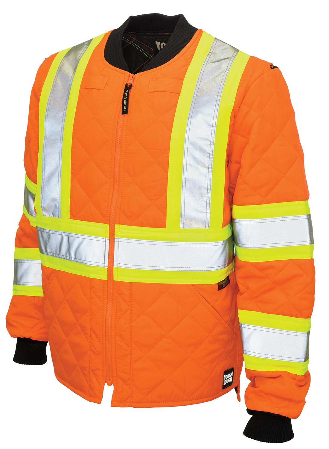 Quilted Safety Freezer Jacket By Tough Duck - Style S432