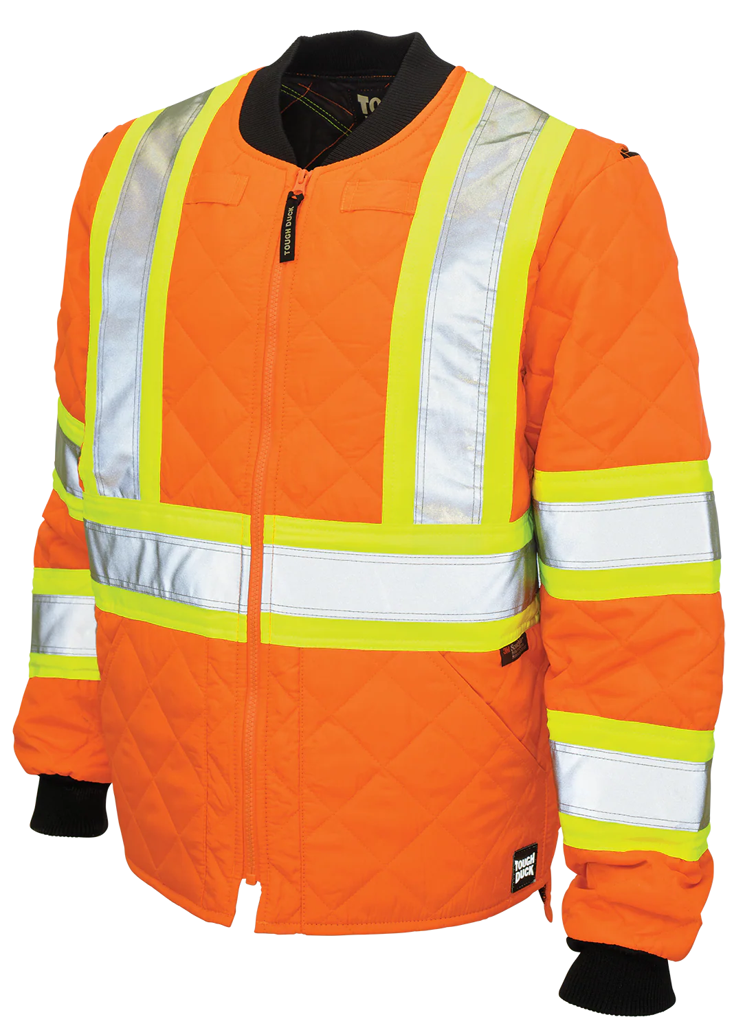 Quilted Safety Freezer Jacket By Tough Duck - Style S432
