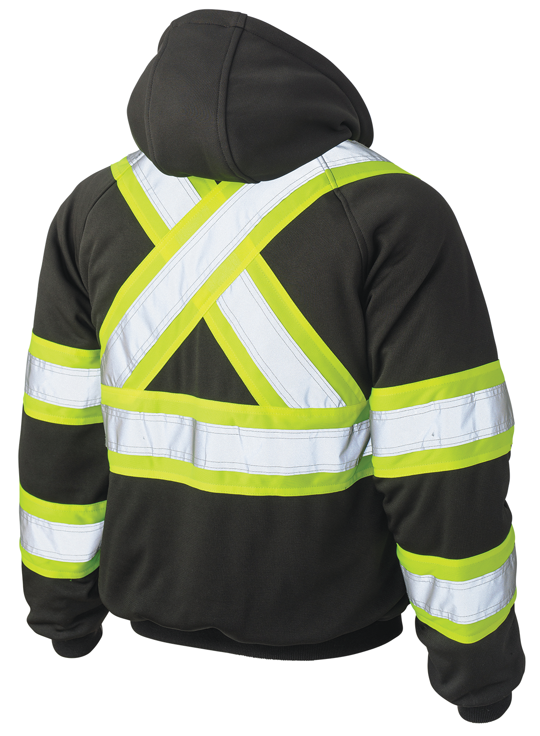 Fleece Insulated Safety Hoodie by Tough Duck - Style S474