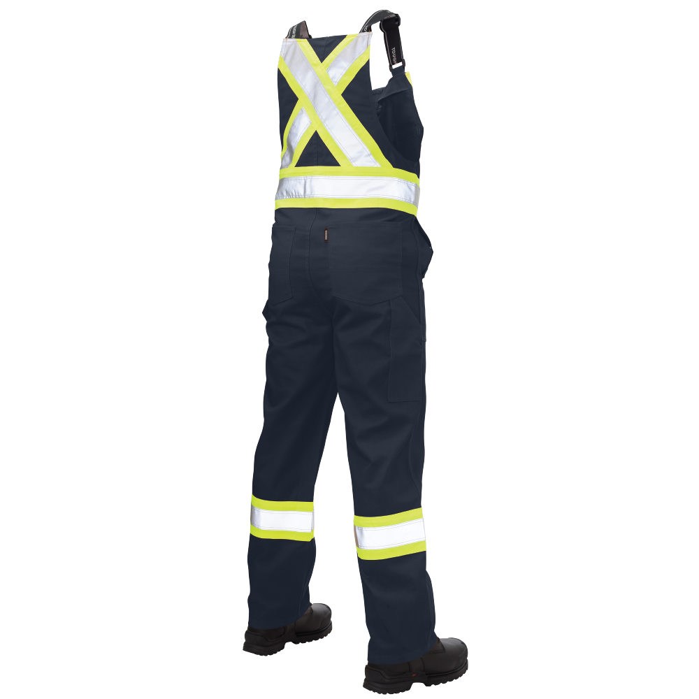 Twill Unlined Safety Bib Overall by Tough Duck - Style S769